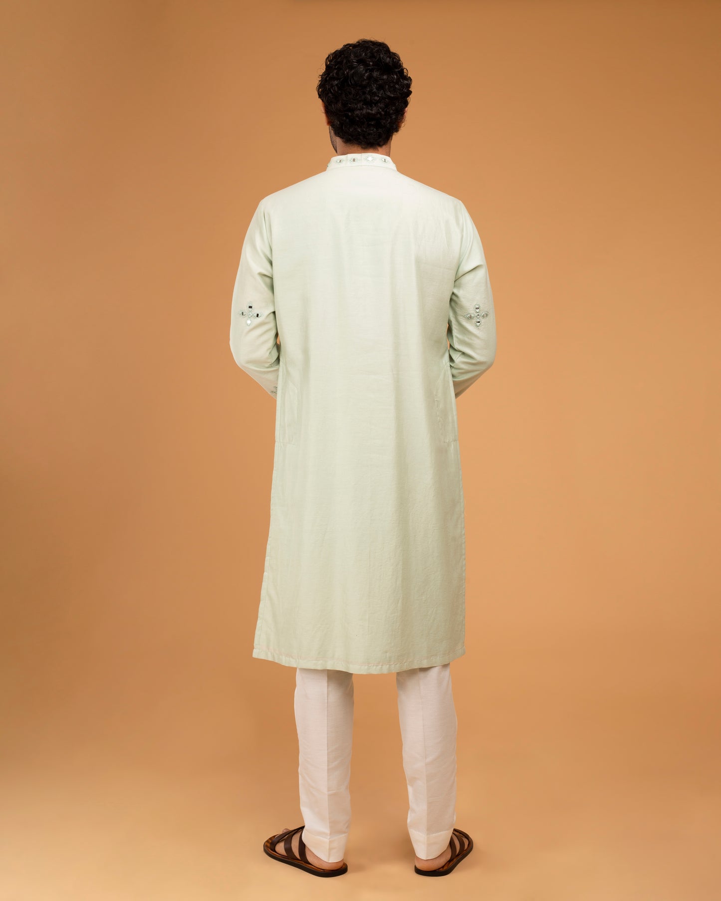 Mint Green Mirror Kurta