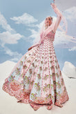 Parrot Paradise Hued Anarkali Set