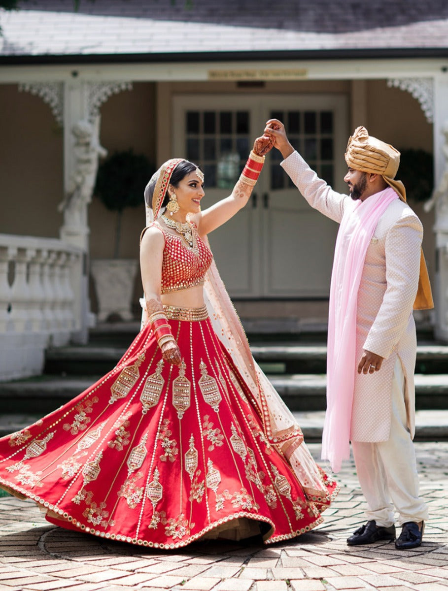 Georgette lehnga RG